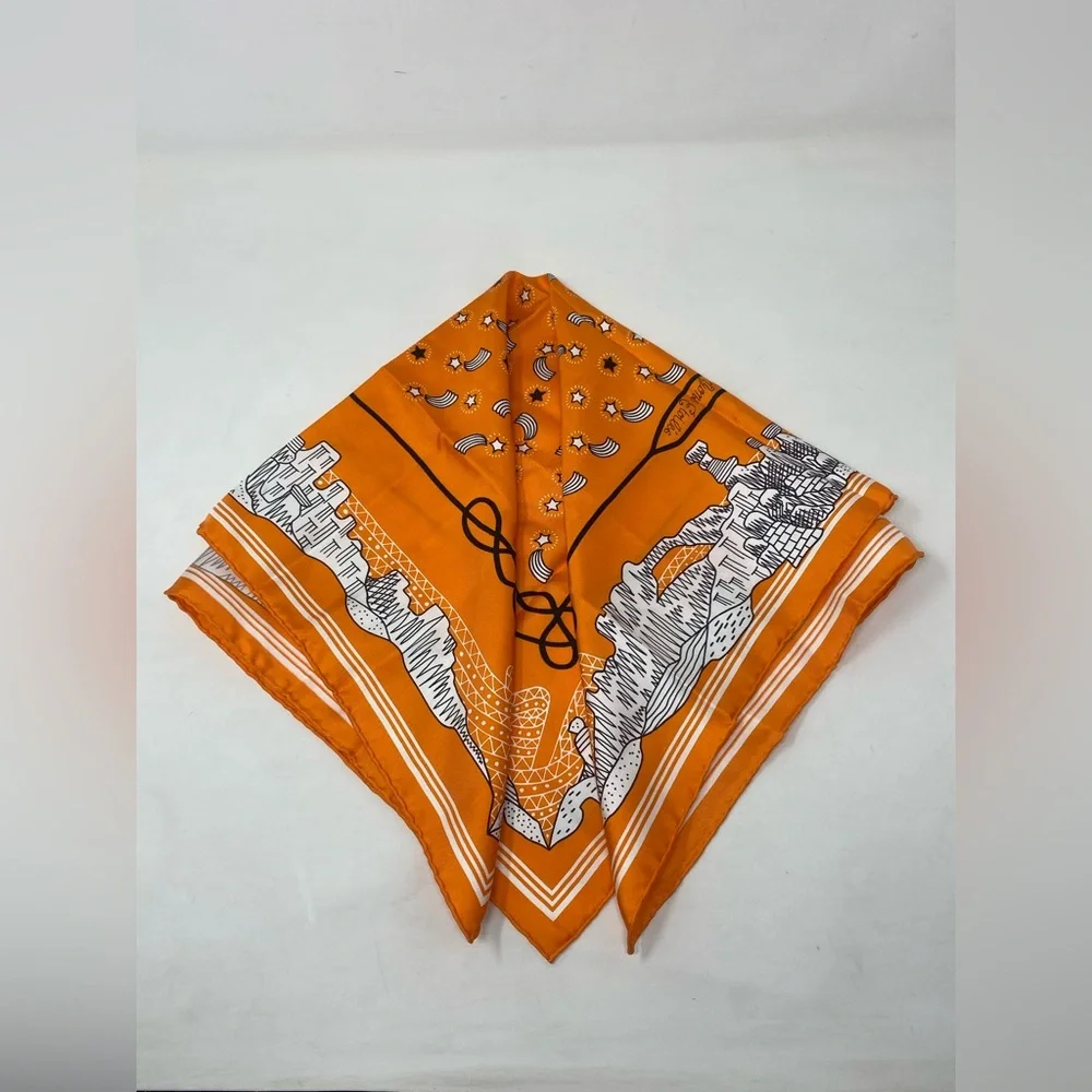 Hermes Les Canyons Etoiles Bandana 55 By Pierre Marie - Picture 3 of 16